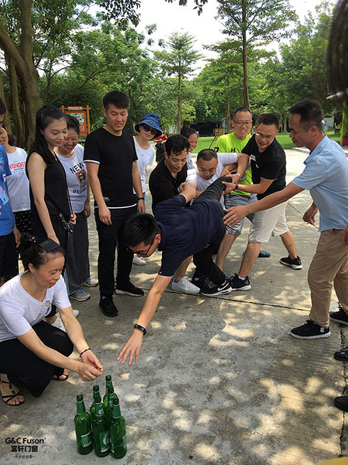  成功團(tuán)隊(duì)集結(jié)號(hào)-富軒門(mén)窗2019年盈香生態(tài)園拓展之旅